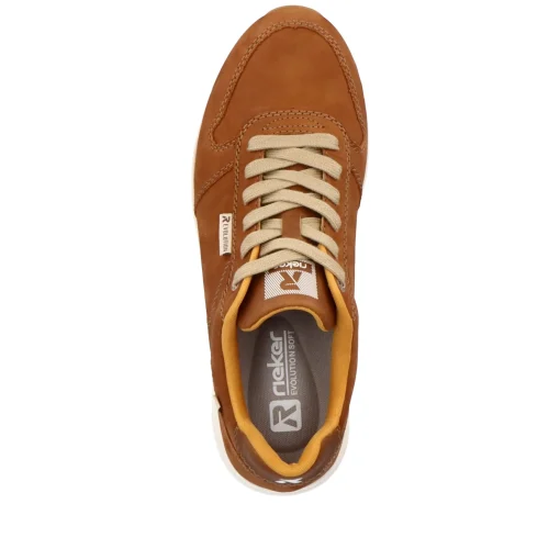 Rieker Herren Sneaker Low caramel brown
