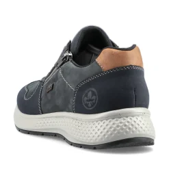 Rieker Herren Sneaker Low stahlblau