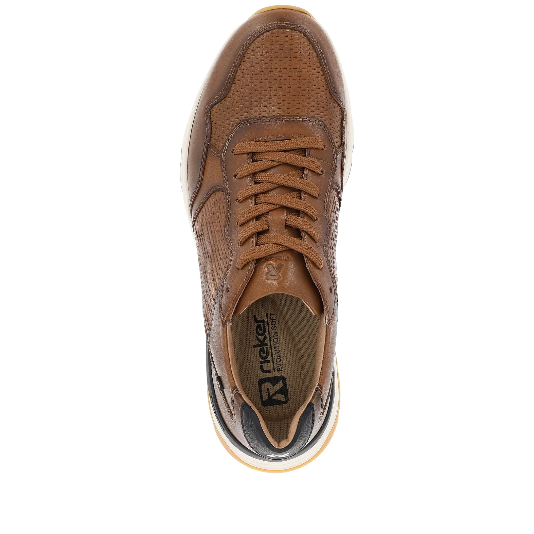Rieker Herren Sneaker Low nut brown