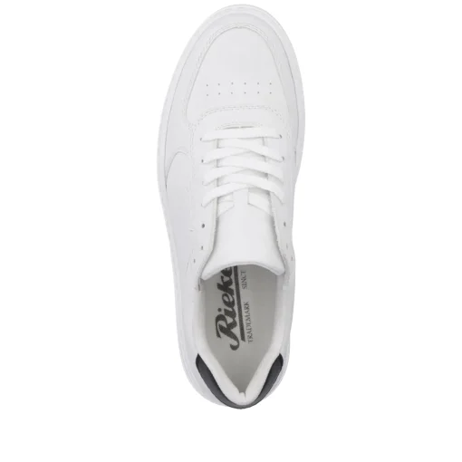 Rieker Herren Sneaker Low reinweiß