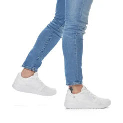 Rieker Herren Sneaker Low swan white