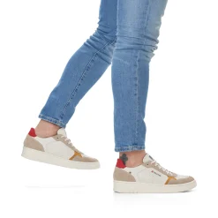 Rieker Herren Sneaker Low vanilla-white clay-beige