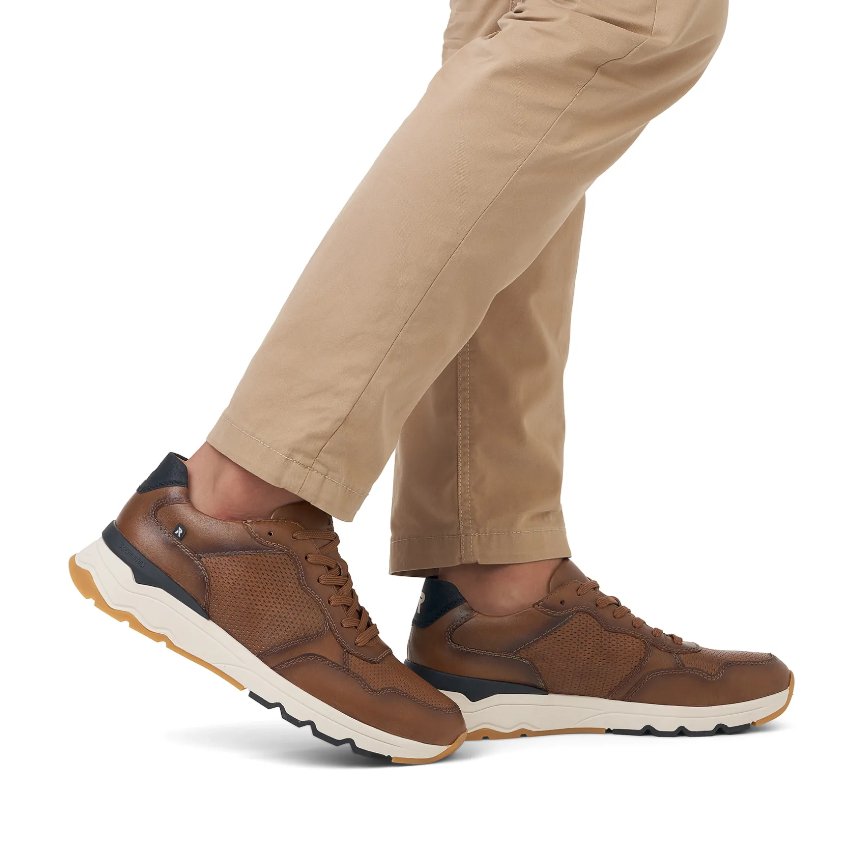 Rieker Herren Sneaker Low nut brown