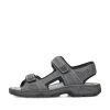Rieker Herren Trekkingsandalen dunkelgrau