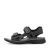 Rieker Herren Trekkingsandalen steingrau