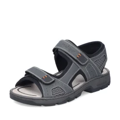 Rieker Herren Trekkingsandalen dunkelgrau