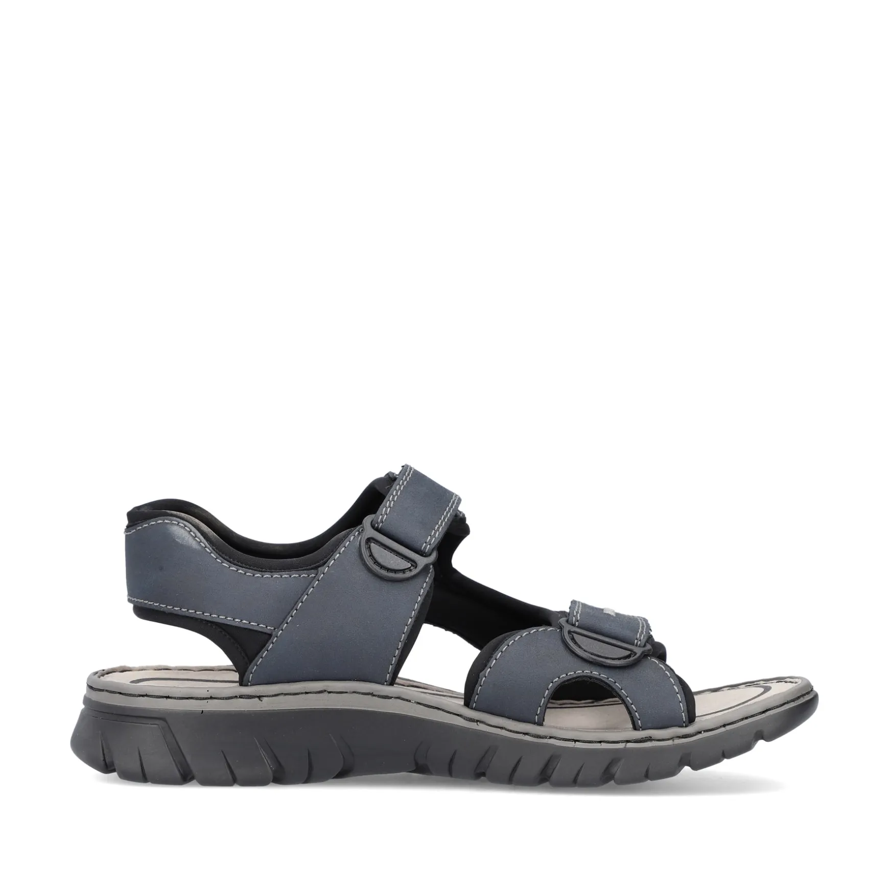 Rieker Herren Trekkingsandalen blaugrau