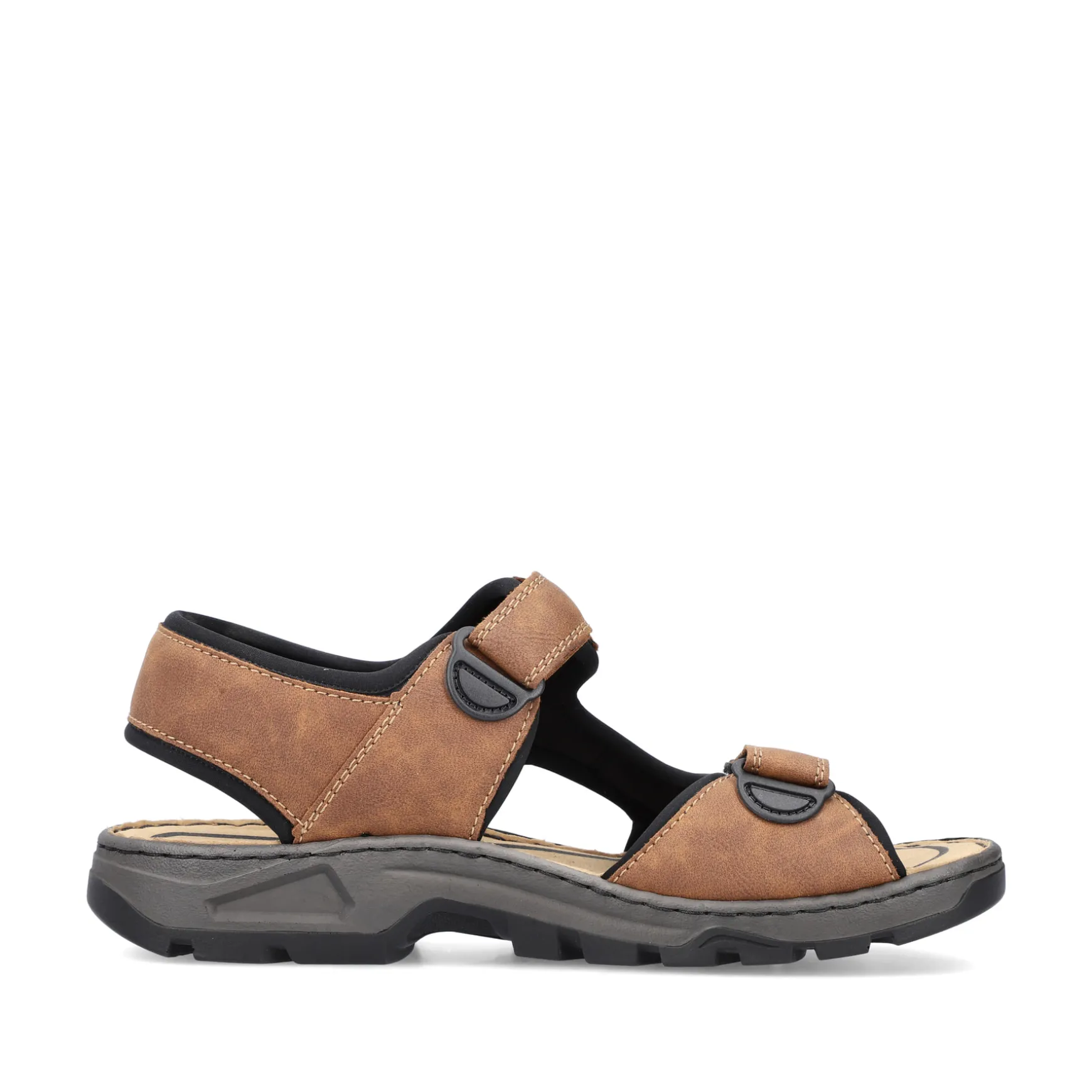 Rieker Herren Trekkingsandalen nussbraun