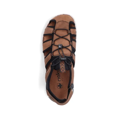 Rieker Herren Trekkingsandalen nussbraun