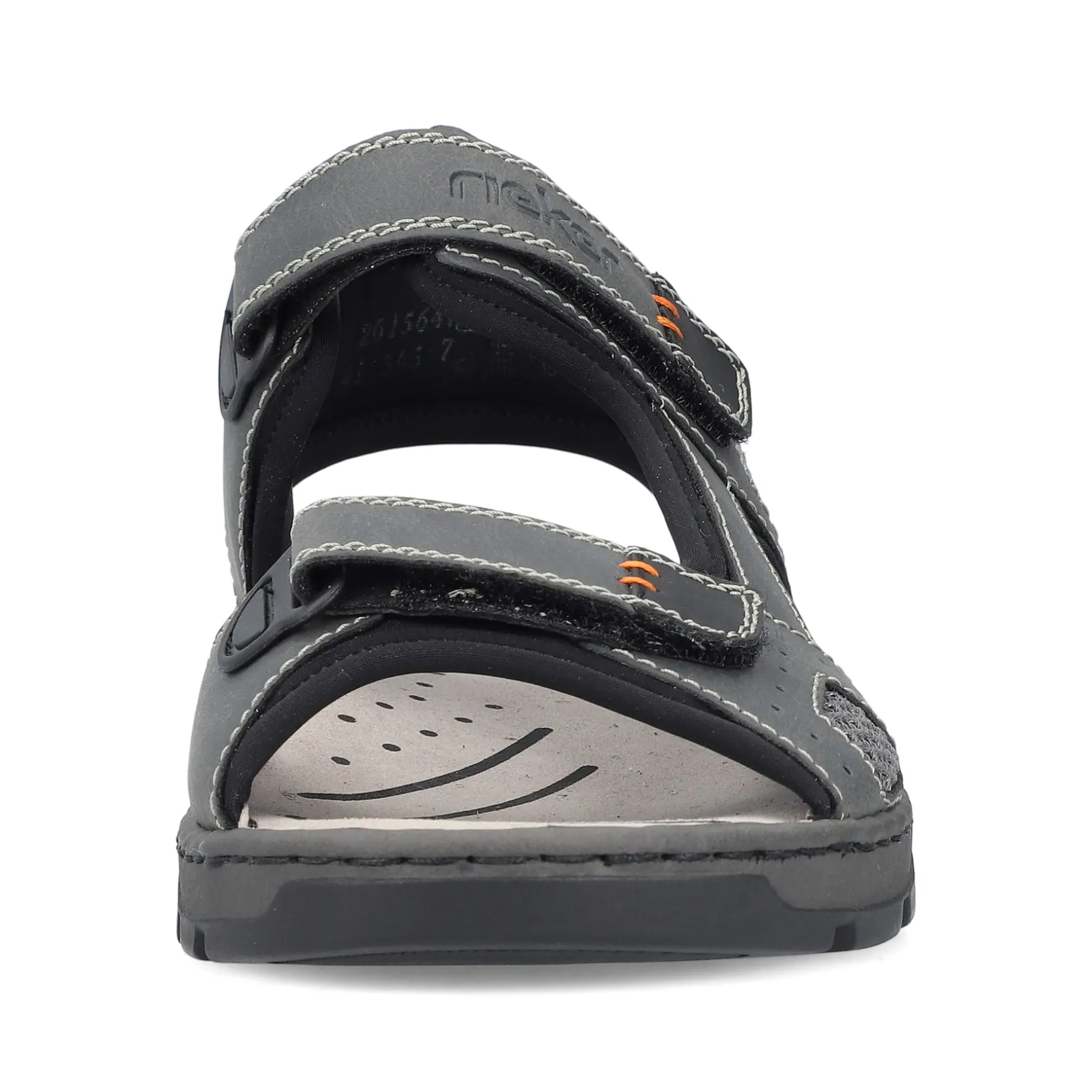 Rieker Herren Trekkingsandalen dunkelgrau