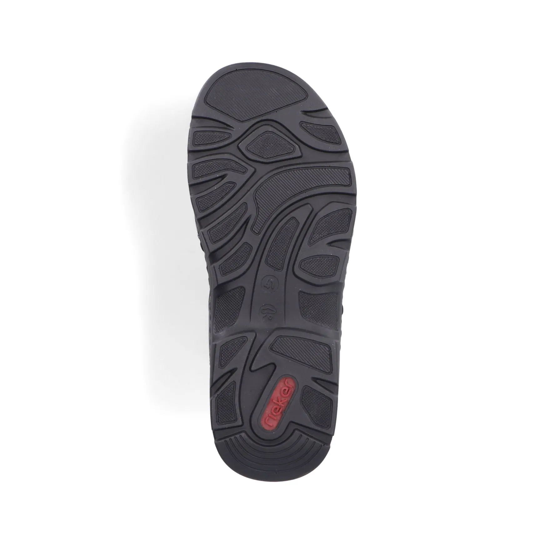 Rieker Herren Trekkingsandalen dunkelgrau