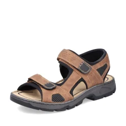 Rieker Herren Trekkingsandalen nussbraun